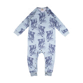 Pamuklu bebek tulumu (organik)